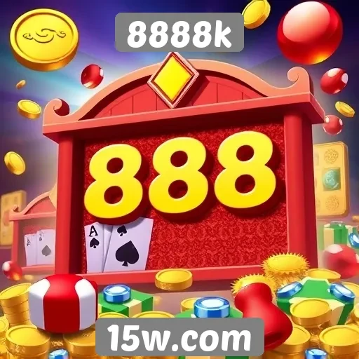 8888k oferece ampla variedade de jogos de cassino